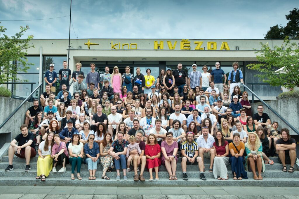 A tihle všichni 50. ročník Letní filmové školy připravovali a pracovali na něm. Foto: ČTK / Marek Malůšek